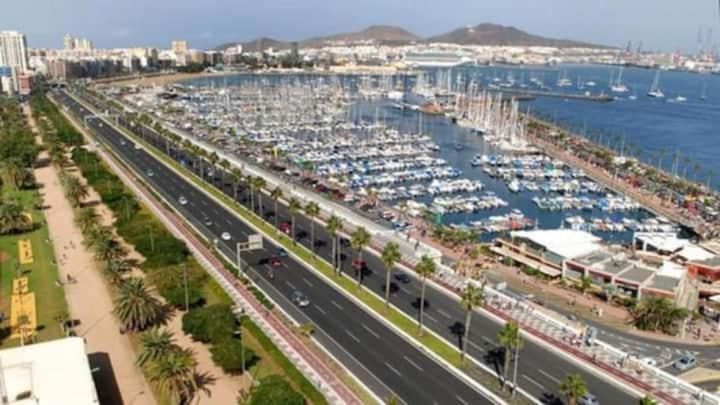 Nice Room-Terrace- Private Toilete-Closer Sport Pier-Optical Fiber 1 Gb Las Palmas de Gran Canaria Exteriér fotografie
